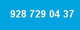 928 729 04 37